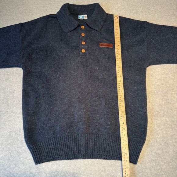 Norsewear 100% Wool Sweater Men XL Blue New Zealand Jumper Pullover Knitwear - Picture 5 of 11